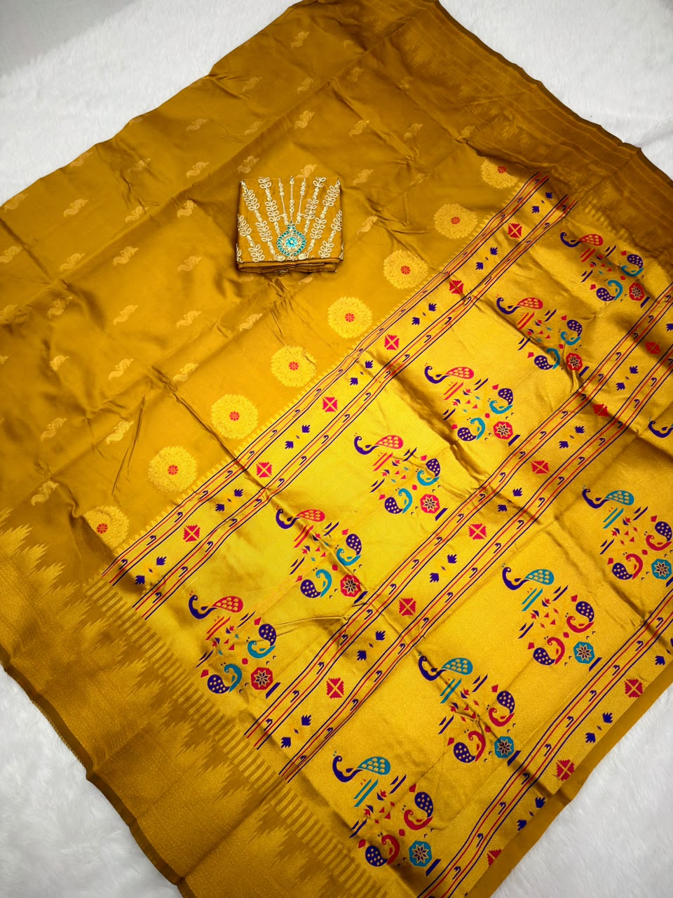 PAITHANI TUSSER SILK