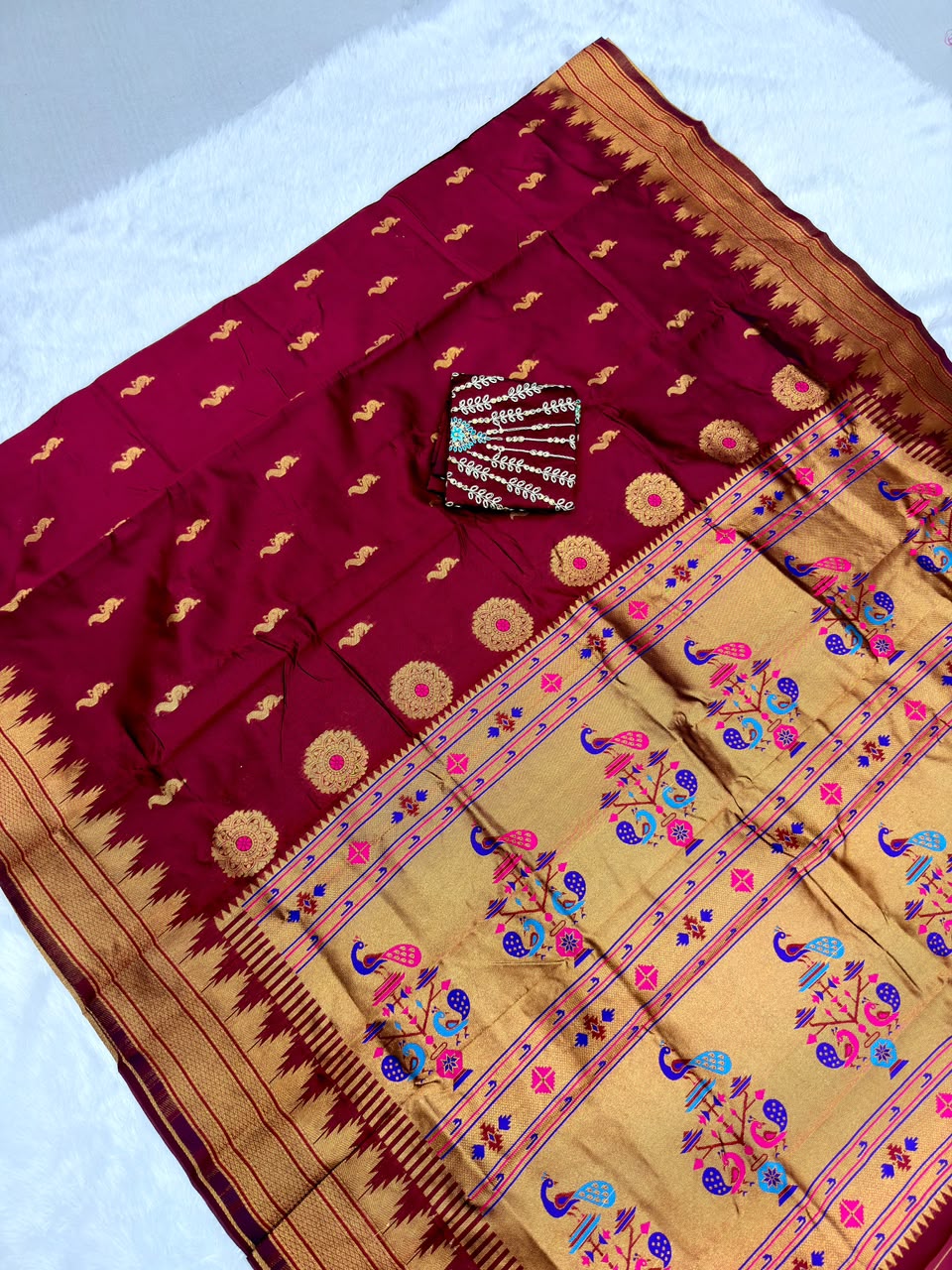 PAITHANI TUSSER SILK