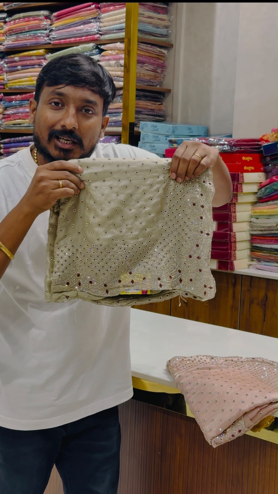 DESIGNER COCKTAIL SAREE