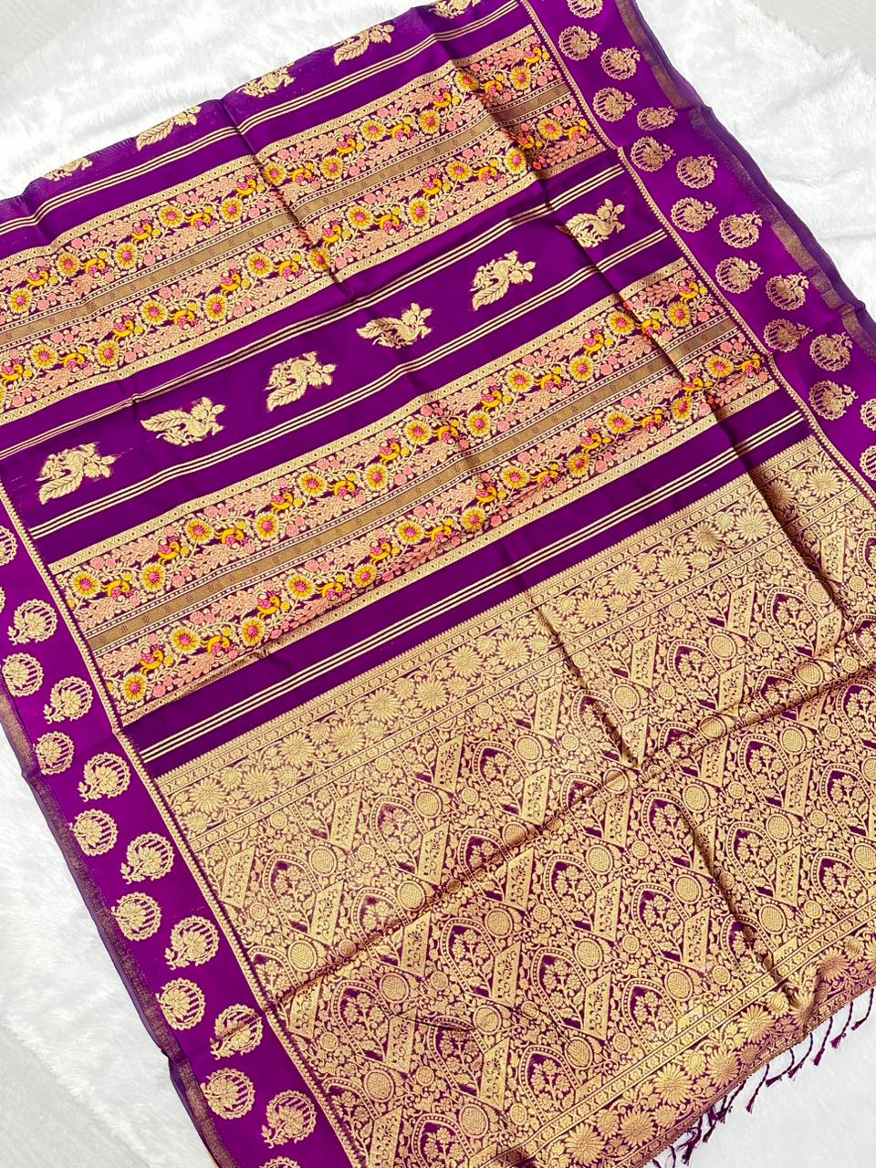 MEENAKARI SEMI PATTU