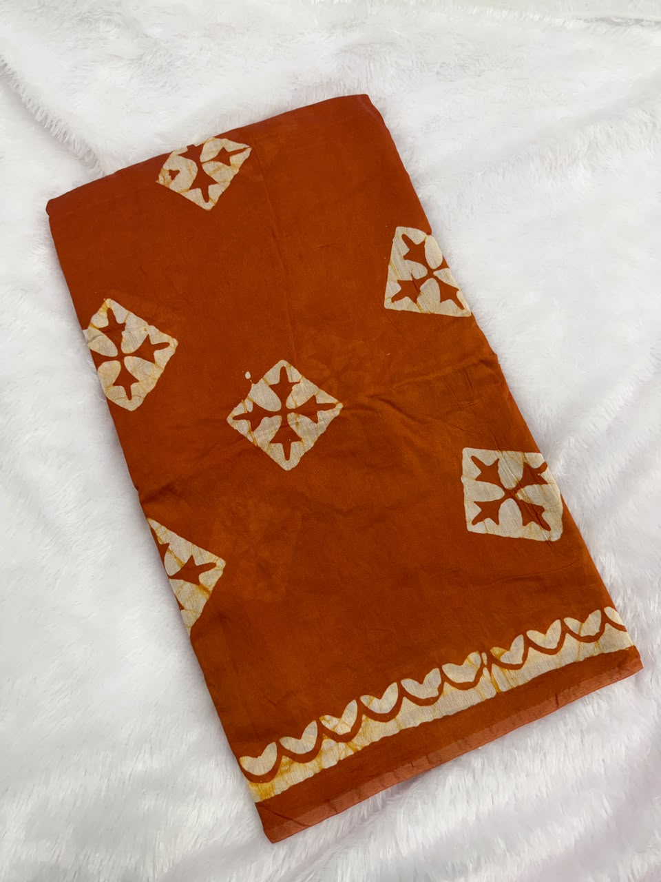 MUL CHANDERI HANDBLOCKED COTTON