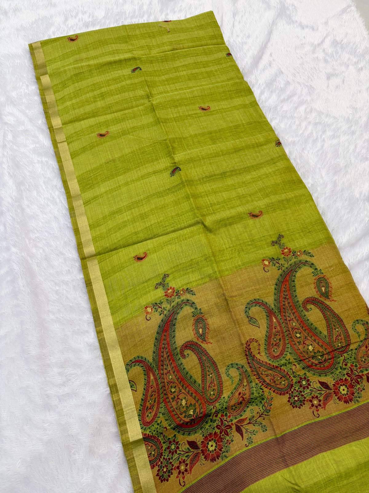 KASHMIRI JAMDANI CHANDERI
