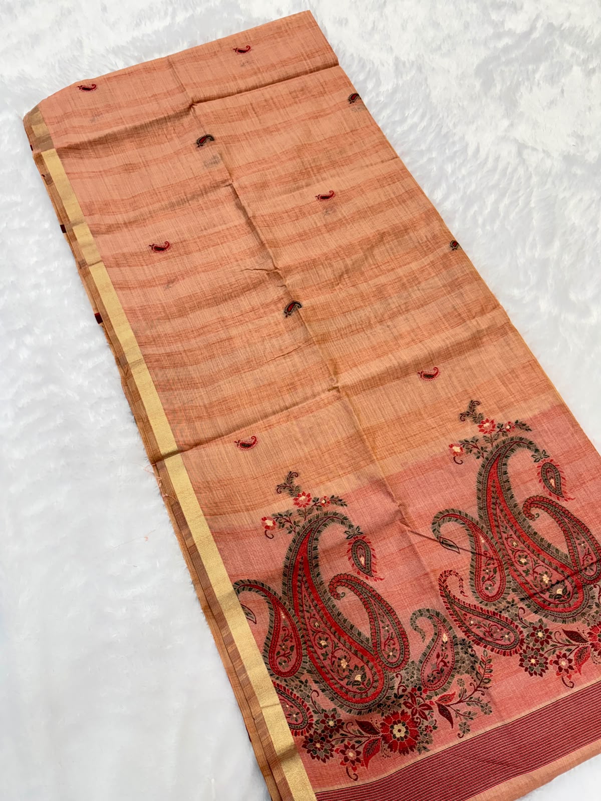 KASHMIRI JAMDANI CHANDERI