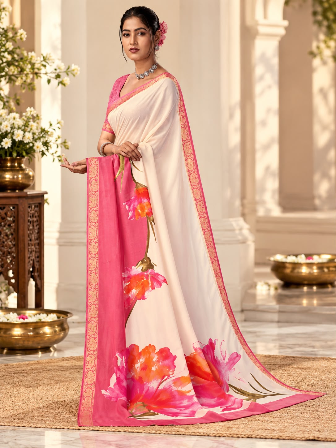 MAADURI DIKSHIT SAREE