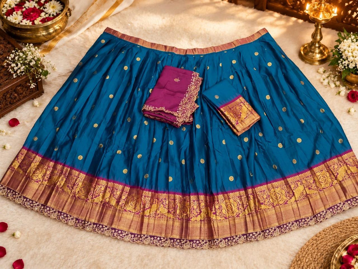 PATTU LEHENGA