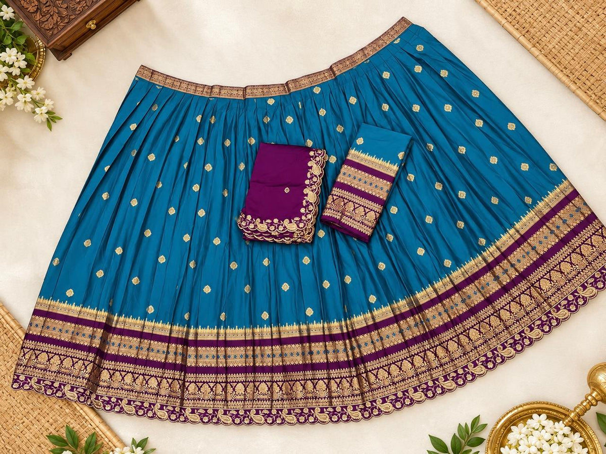 PATTU LEHENGA