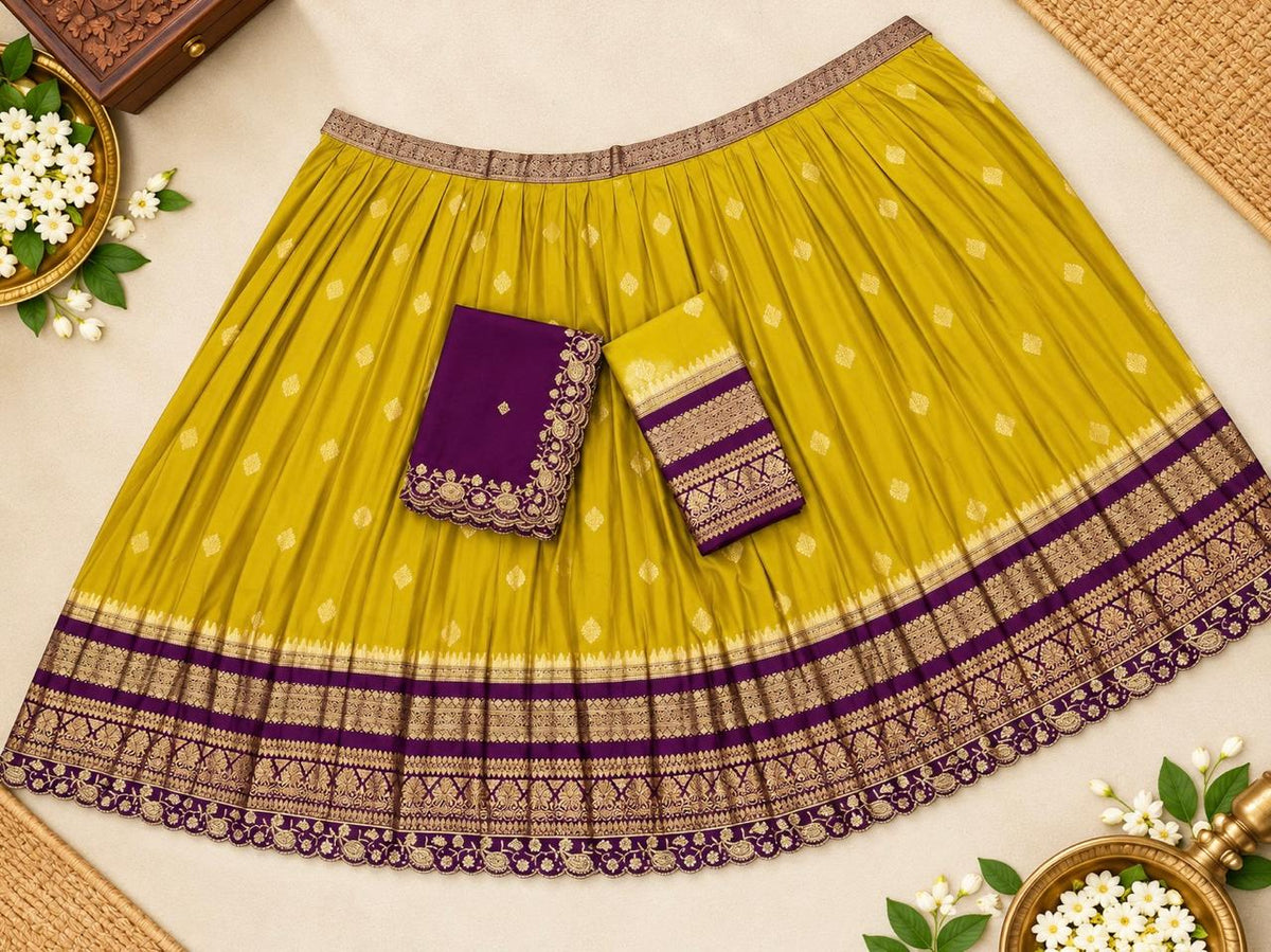 PATTU LEHENGA