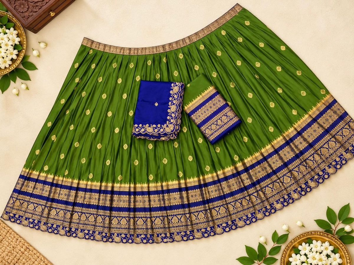 PATTU LEHENGA