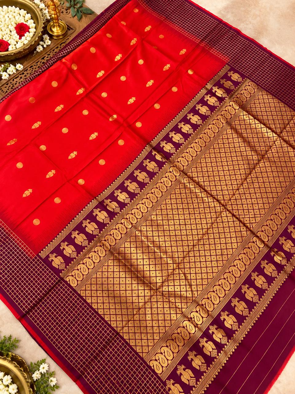 VINTAGE DHARMAVARAM PATTU