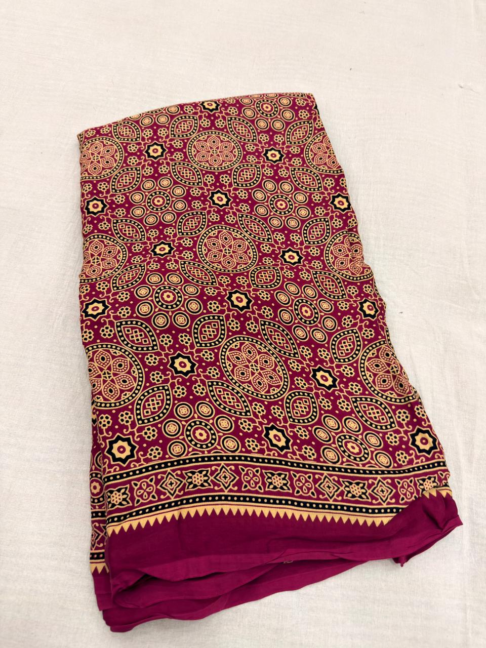 PURE AJARAKH MODAL SILK